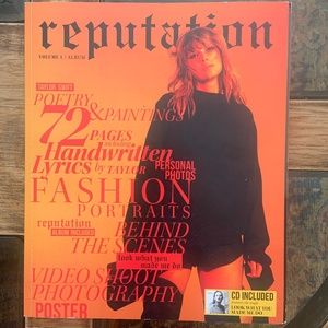 Taylor Swift vol. 1 Deluxe Edition Reputation magazine with CD